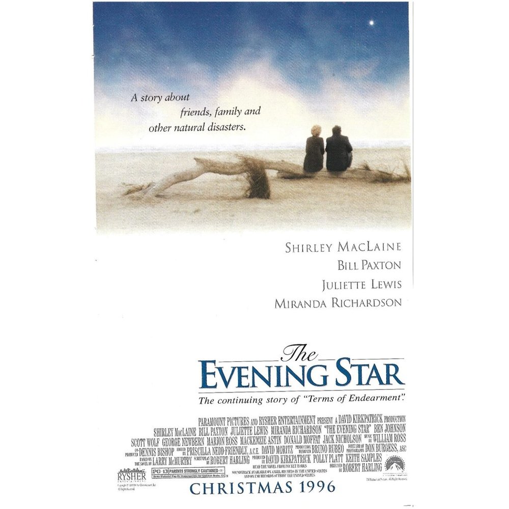 The Evening Star Terms of Endearment Movie AD Shirley MacLaine 1990s Print Ad